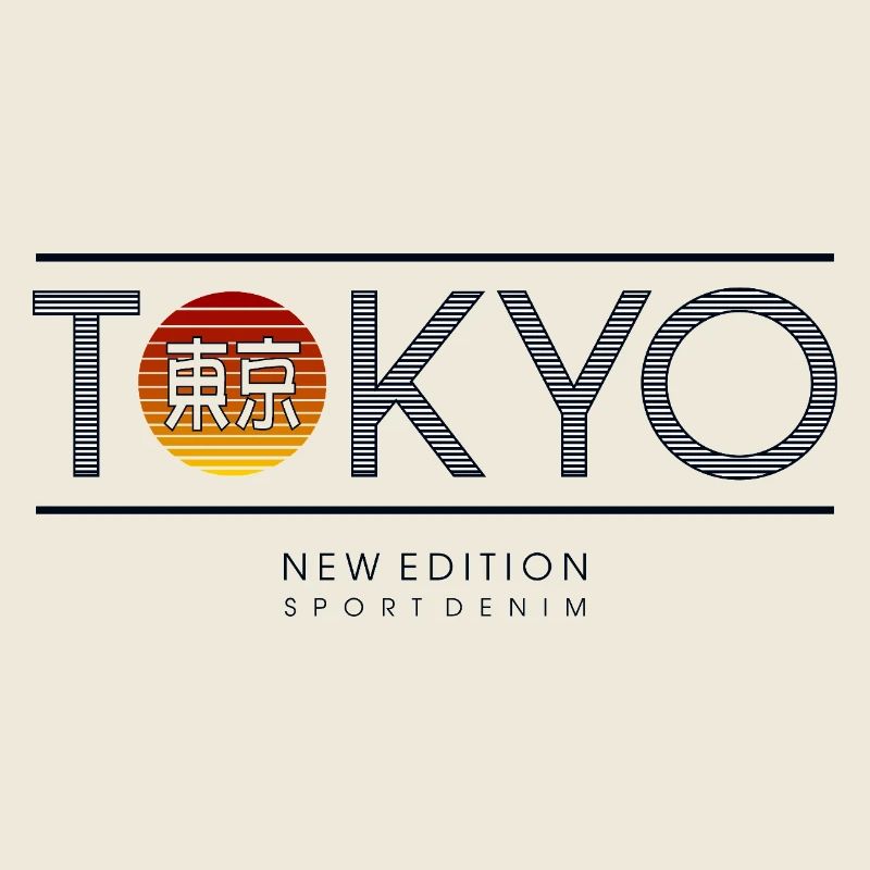 Tokio Neon Sonne Motiv
