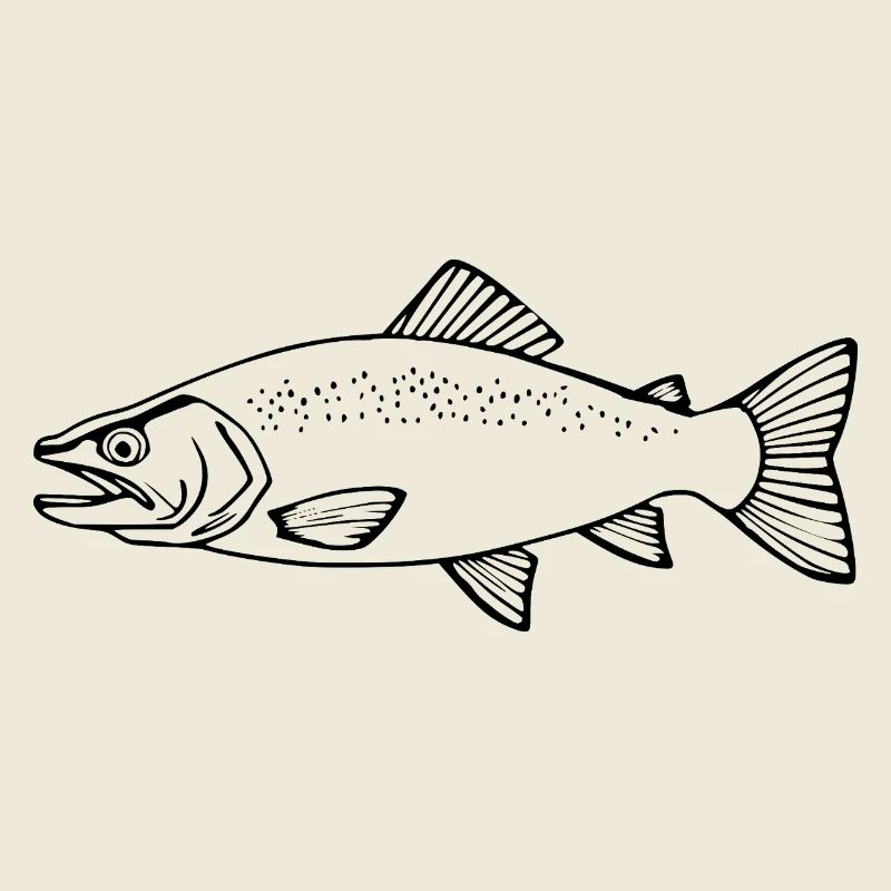 Fisch Forelle Angler T-shirt Geschenk Angler