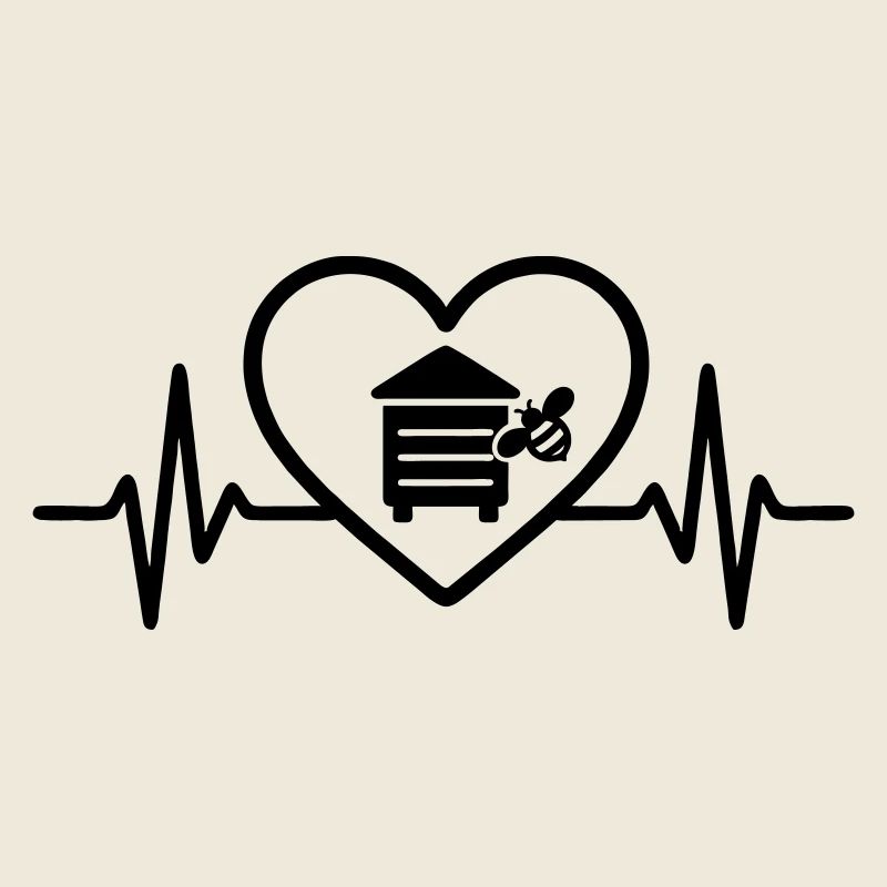 Ruche apicultrice heart