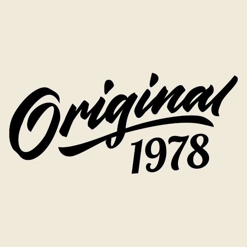 Vintage 1978 Anniversaire 1978 Original 1978 
