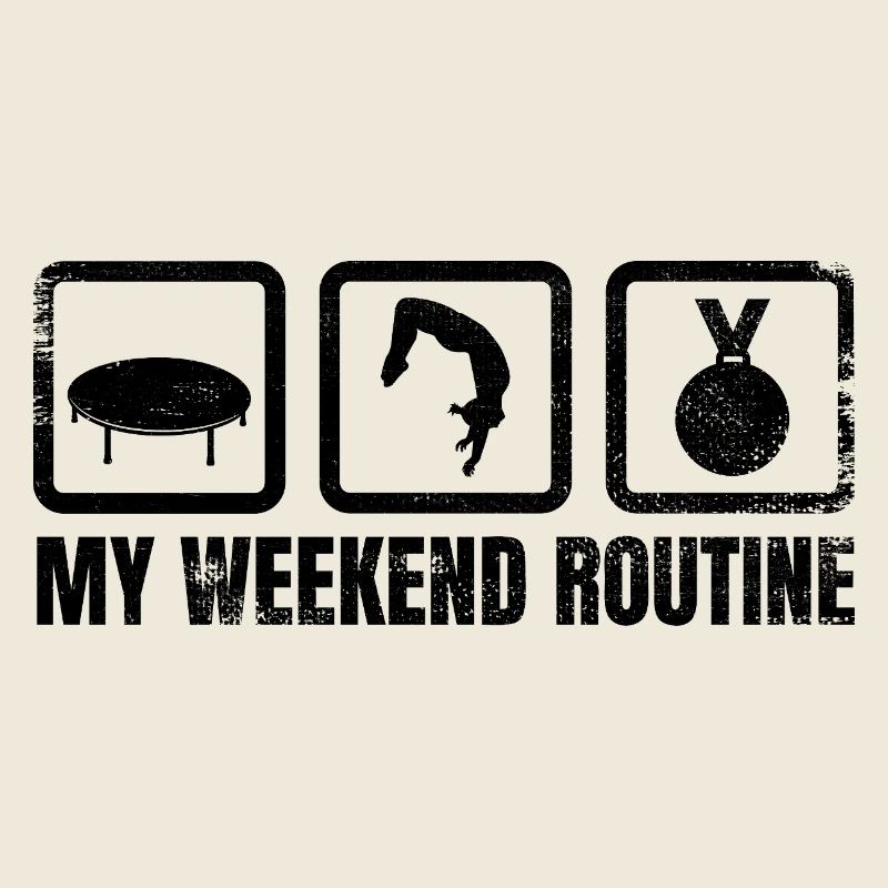 Week-end amusant de trampoline