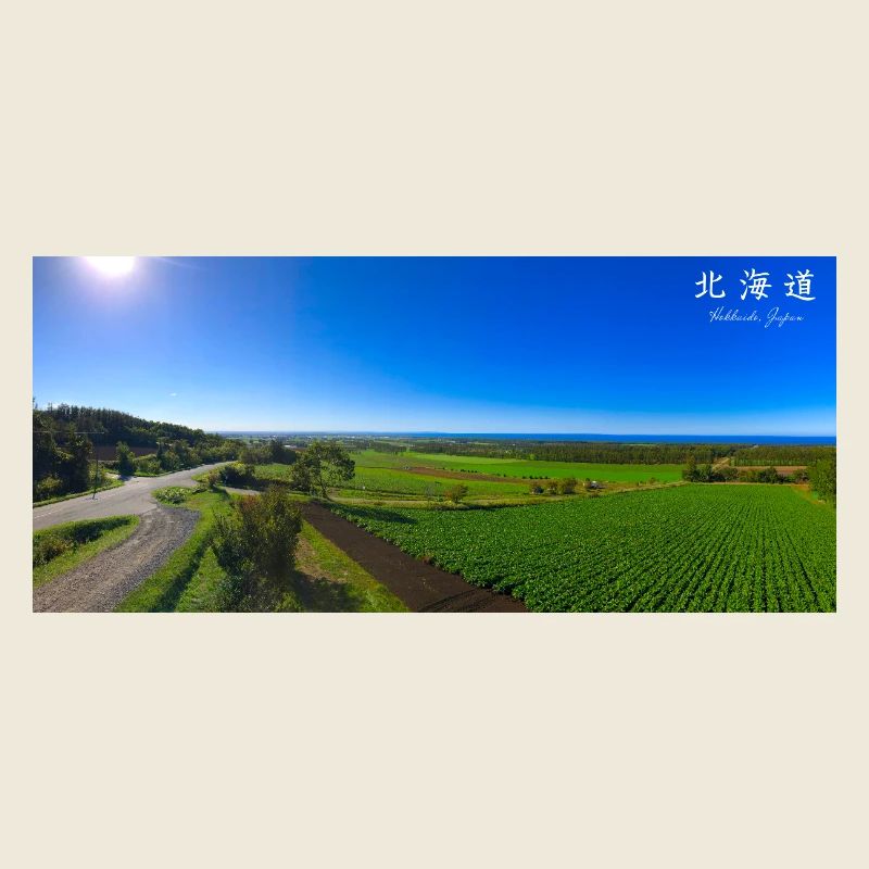 A Scenery in Hokkaido