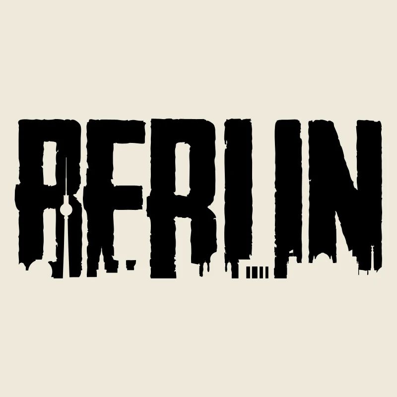 Berlin T-Shirt, Skyline,Kreuzberg,Mitte,Neukölln