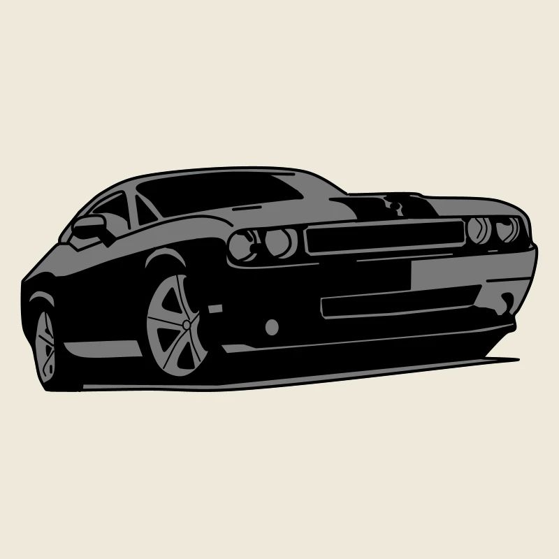 Classic muscle car