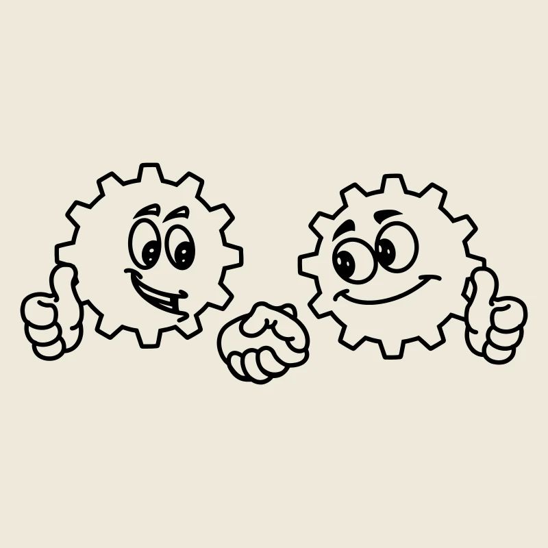 Travail d’équipe se serrant la main