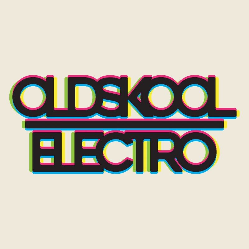 OldSchool Electro Neon 80er Jahre