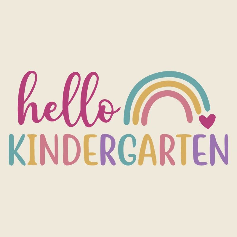 Hello Kindergarten - Back to School Design