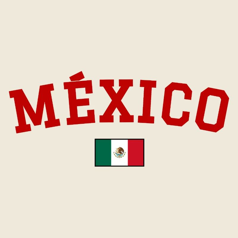 Mexico Flag Design Red