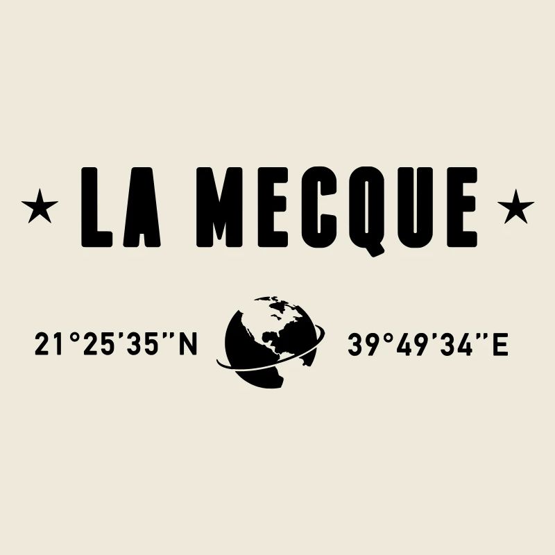 La Mecque Arabie Saoudite Coordonnées Globe