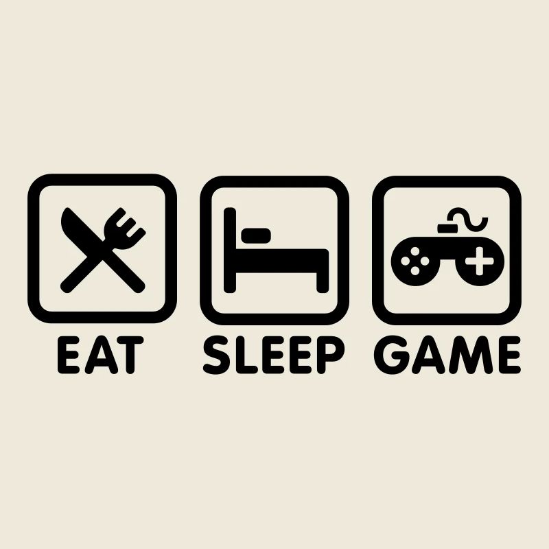 Eat sleep game
