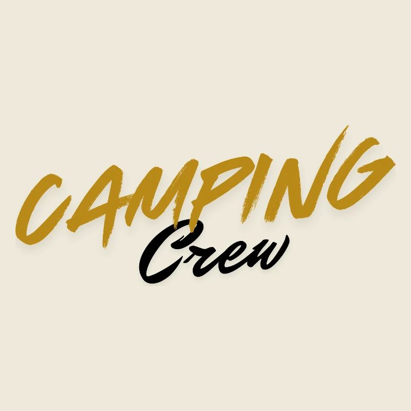 Conception de camping aventureux avec des motifs naturels