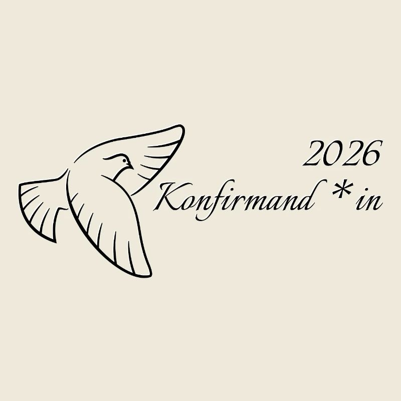 gendergerechte Konfirmation 2026 Taube Gott