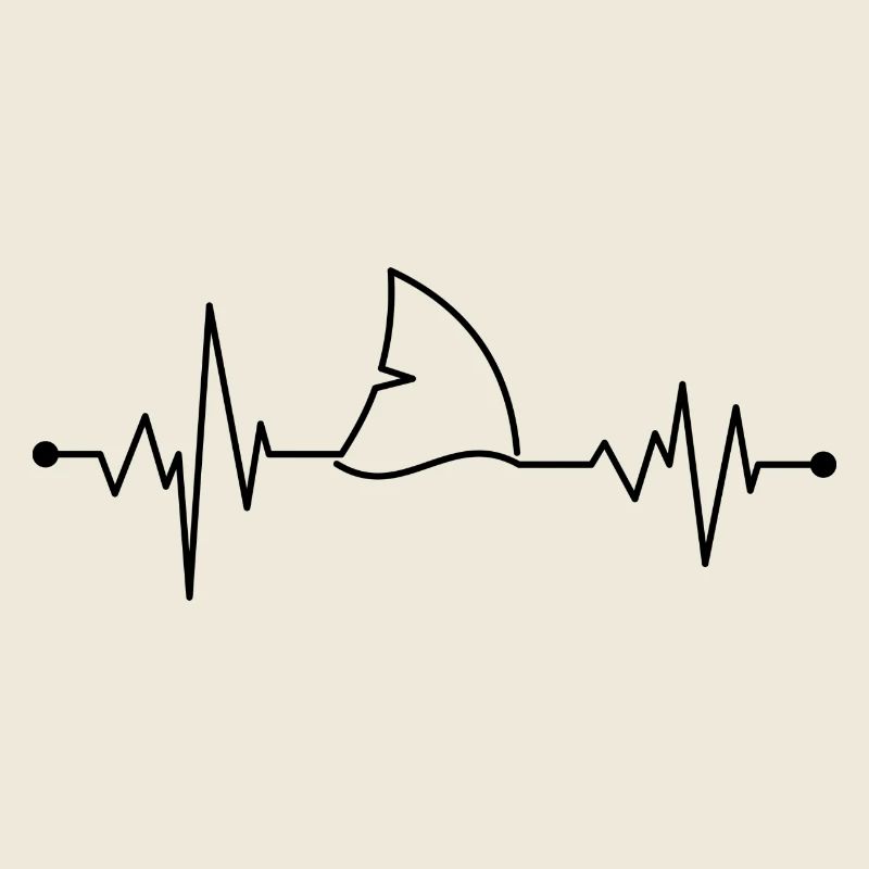 Heartbeat shark fin