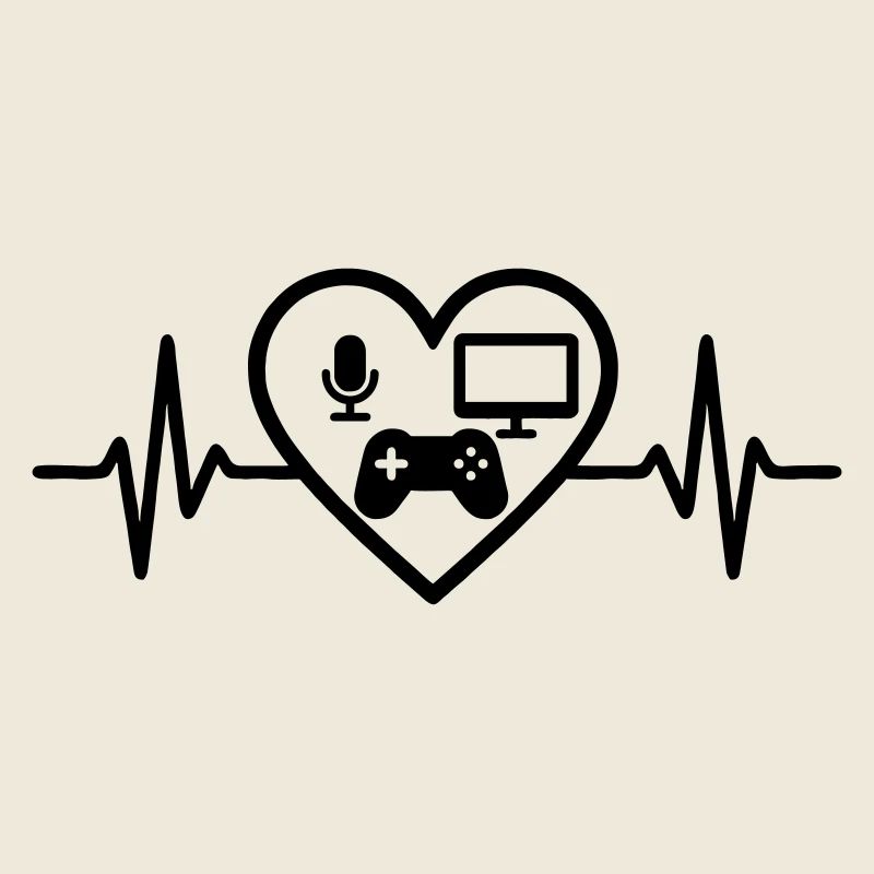 Streaming Gamer Heart Micro Screen Controller
