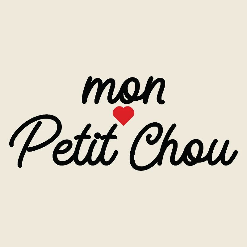 Mon Petit Chou Script Coeur