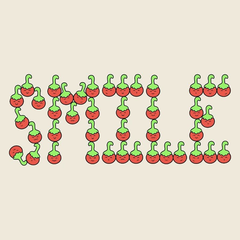 Tomatoes smile