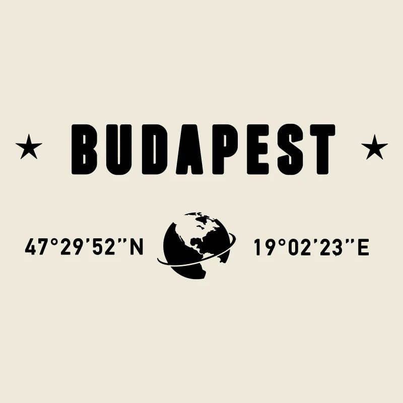 Budapest Hongrie Coordonnées Planète Terre