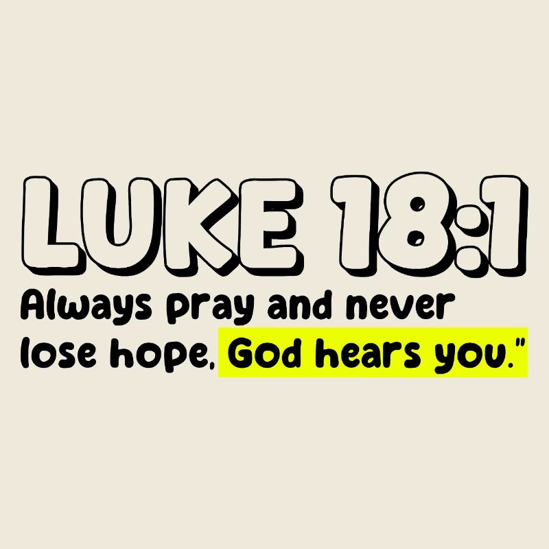 Luc 18:1 | Citation de la Bible