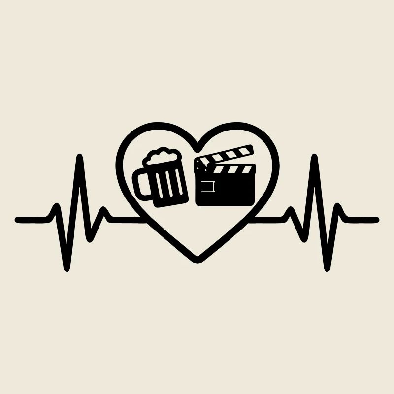 Herz Bier Kino Humor