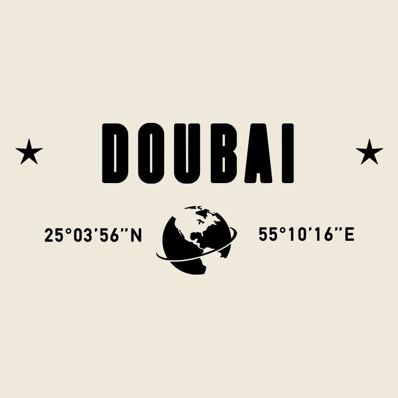 Dubai UAE Coordinates Planet Earth