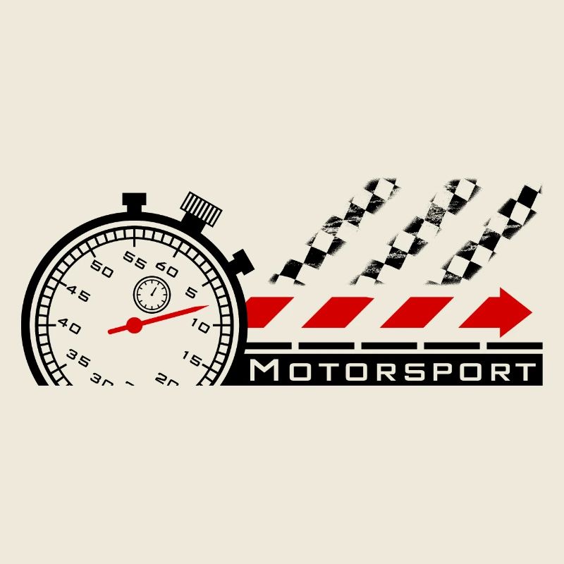 Chronomètre de sport automobile