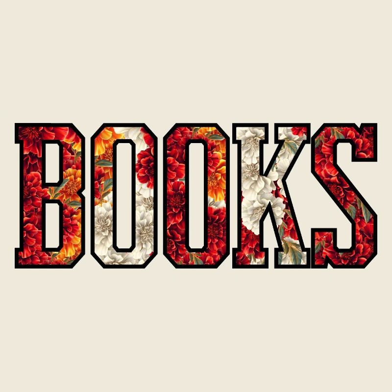 Blütenbuchstaben-Design