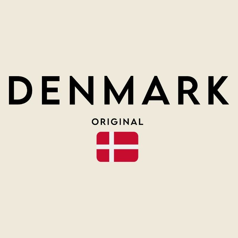 Danish pride, minimalist sleek design
