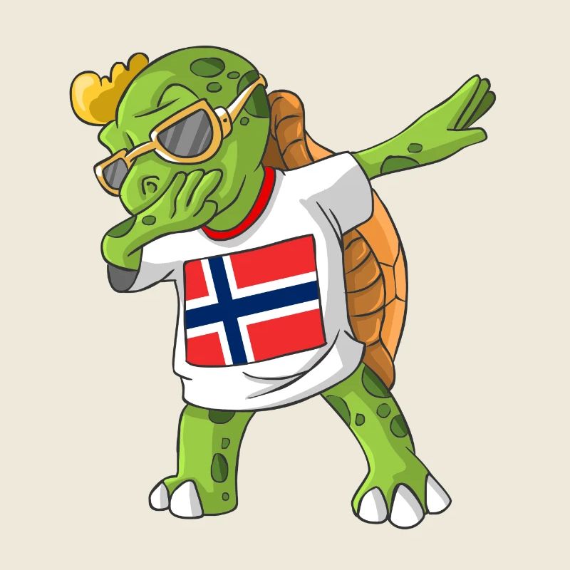 Norway Dabbing turtle