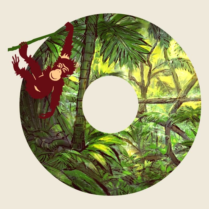 jungle avec affe o