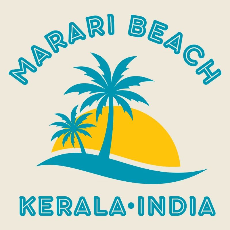 Plage de Marari, Kerala Coucher de Soleil