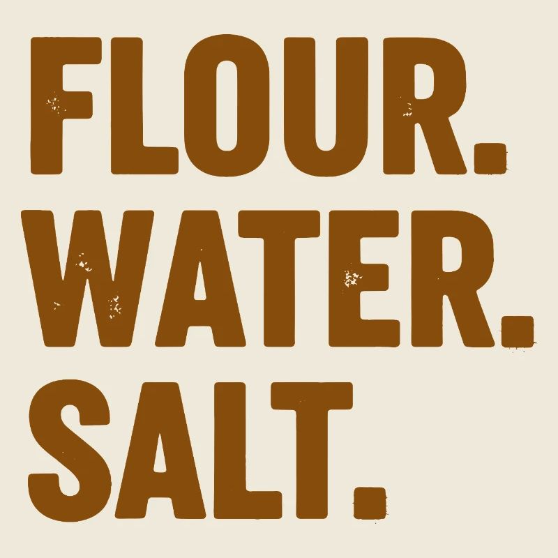 Sourdough Bread Baking Baker Flour Water Salt