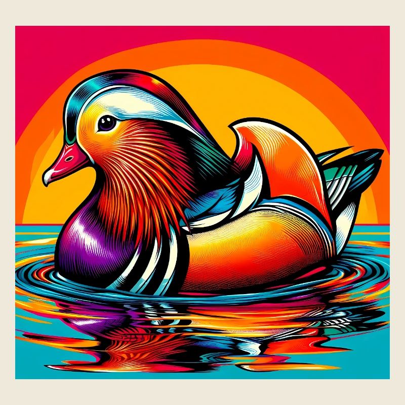 Mandarin duck