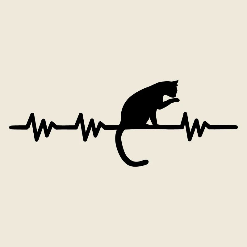 Herzschlag - Katze