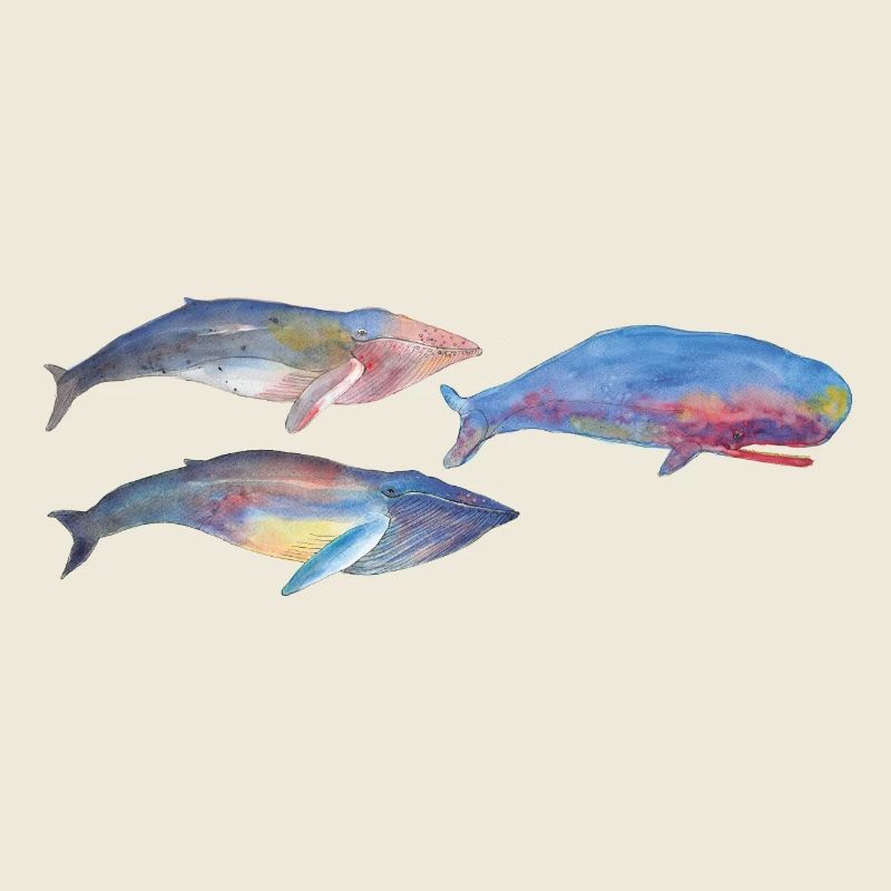 Mug panorama baleines