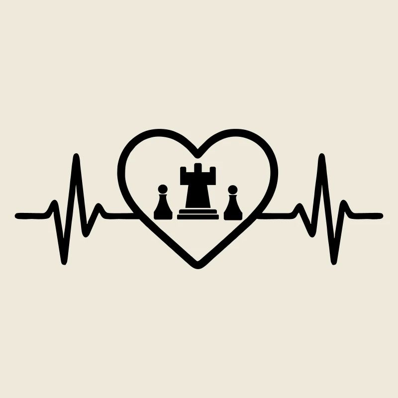 Chess Game Heart Strategy