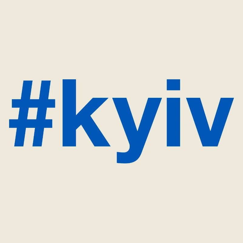 KYIV Kiew Ukraine Hashtag