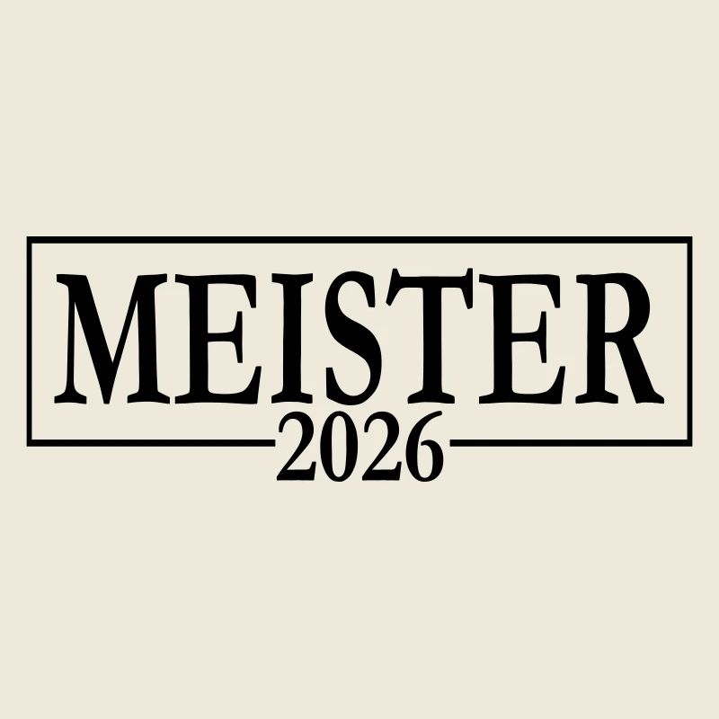 Meister 2026 Meisterschaft