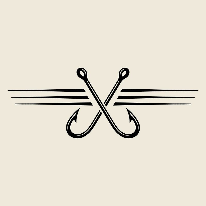 Fish hook icon