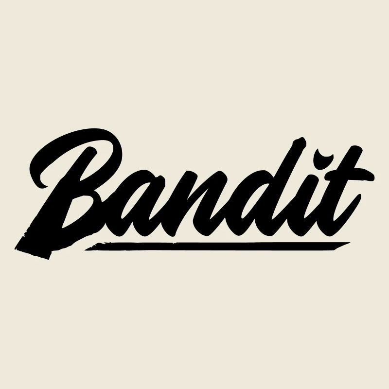bandit motorrad rebell patch sticker aufkleber