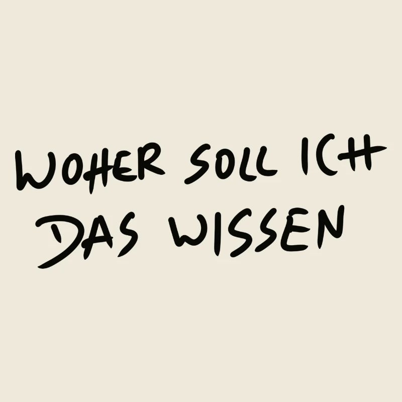 Wohin soll ich das Wissen Graffiti