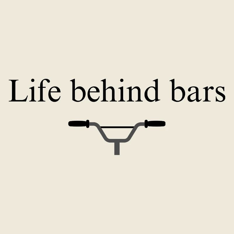 Das Leben hinter Gittern - Geschenkidee für das Fahrrad