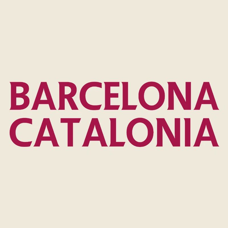Barcelona – Katalonien Lyrisches Design