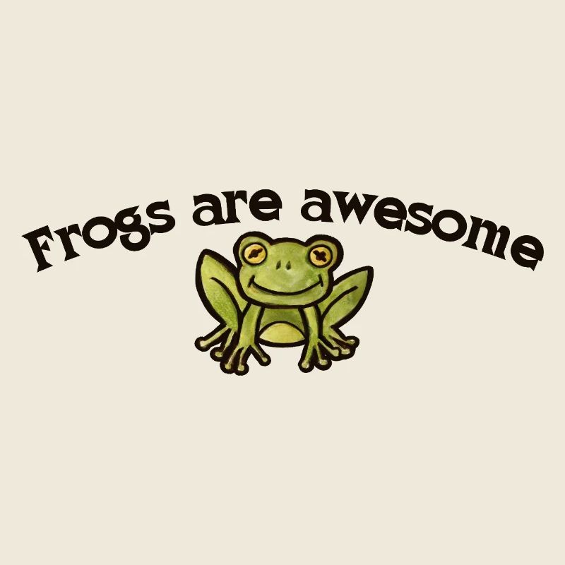 Les grenouilles sont super graphiques