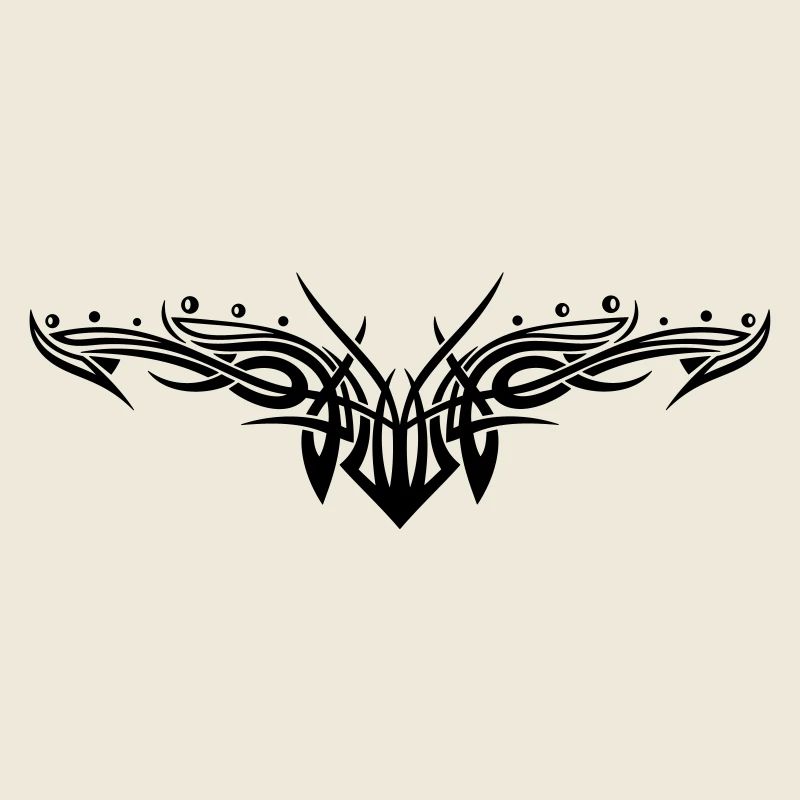 Filigrane tribal, Tatouage.