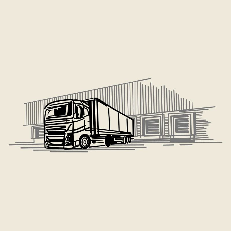 Transport par camion Expédition