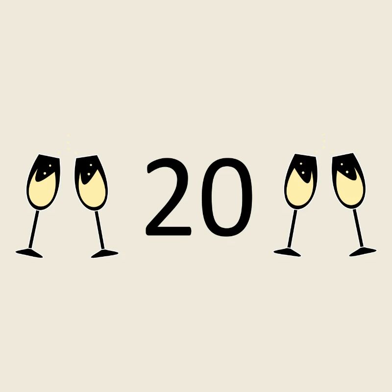 20e anniversaire 20 ans 20 ans numéro 20