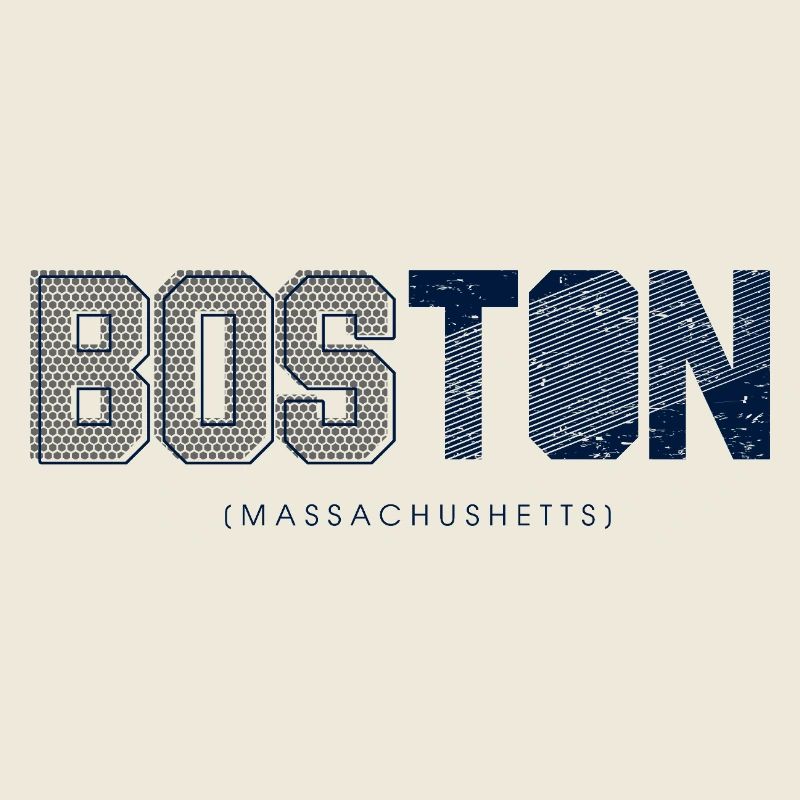 Boston Skyline Silhouette Design