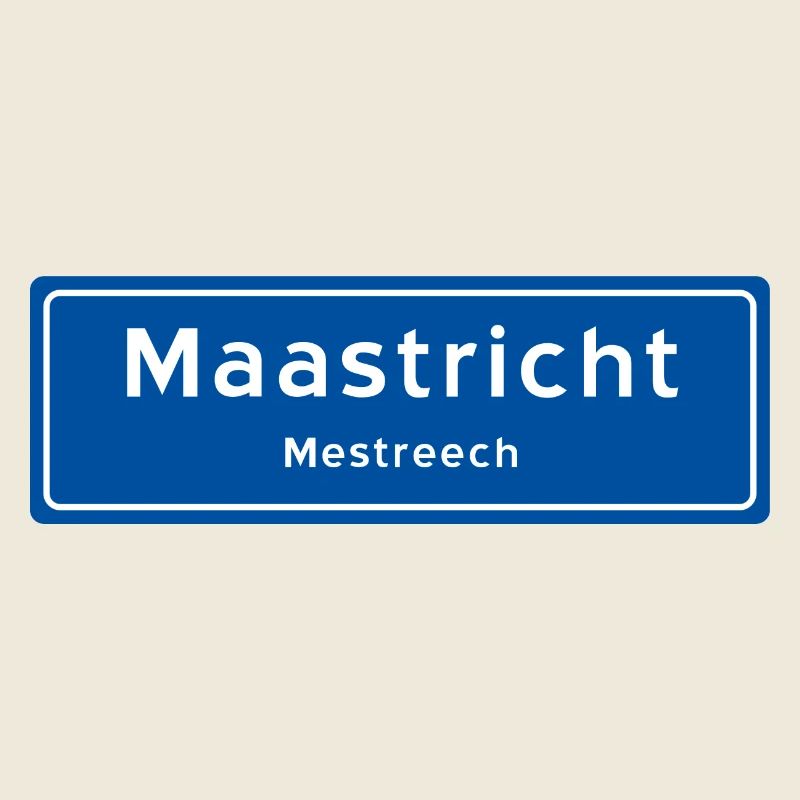Maastricht place name sign