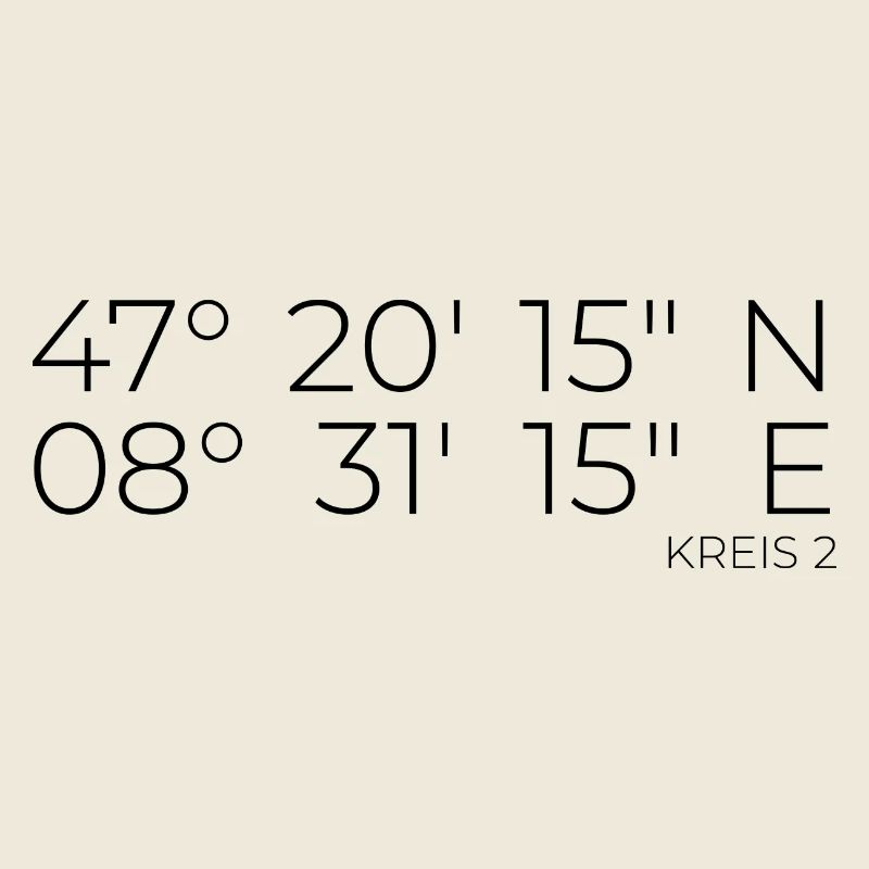 Coordonnées District 2 Zurich