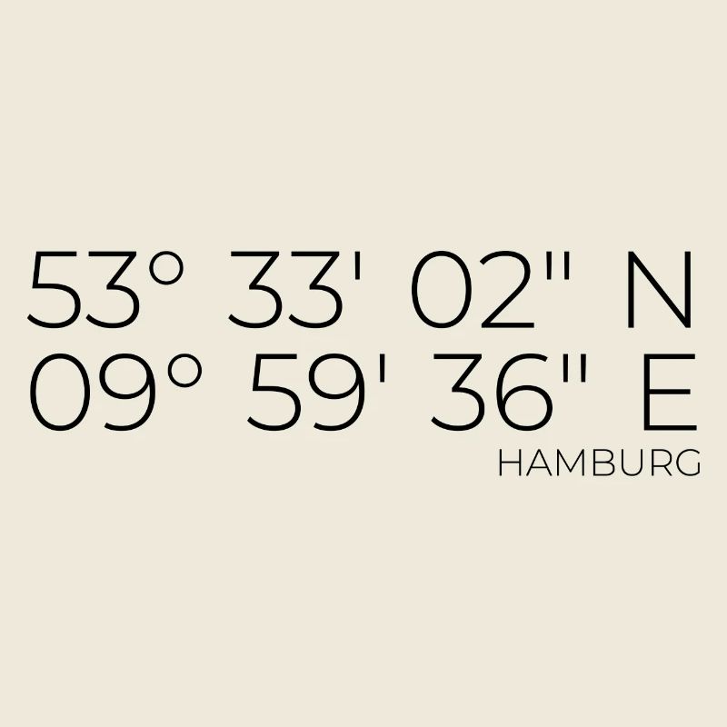 Koordinaten Hamburg